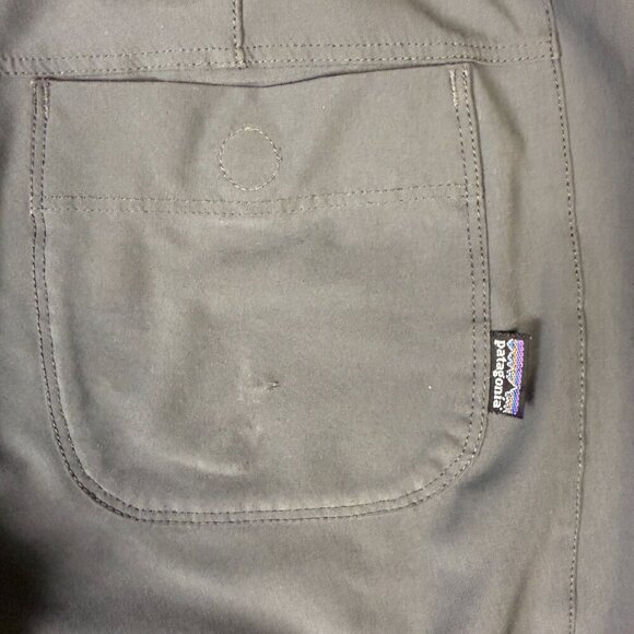 Patagonia All Out Capris, Gray, Size 12 - Picture 5 of 7
